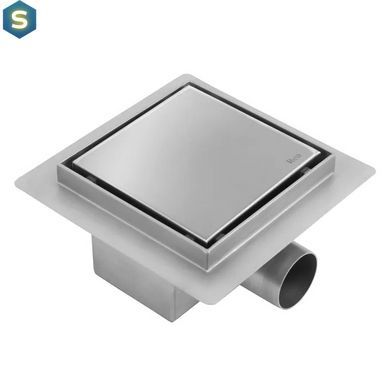 Трап для душа Rea Neo 12x12 nickel brushed REA-G6206