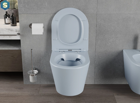 Подвесной унитаз Mexen Rico Blue Matt MEX-30724069, Синий
