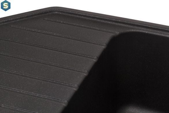 Кухонная мойка Granado Ibiza black shine 1801