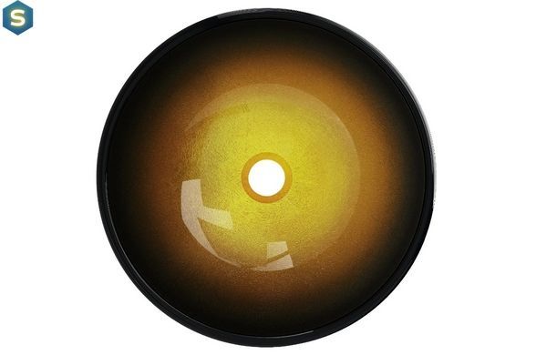 Умывальник Mexen Mira dark gold накладной MEX-24124251, Золотой