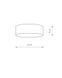 Стельовий світильник Nowodvorski 10411 Lid Round Led 1x15W 4000K 1300Lm IP20 Wh