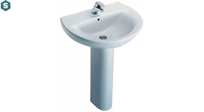 Умывальник Jacob Delafon Patio 66x53 E1998G-00, Белый