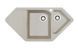 Кухонная мойка Adamant Spirit 1000x500x225 ivory 359223, Бежевый