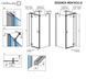 Душевая кабина Radaway Essenza New KDJ+S 80Lx90x200 385021-01-01L+384050-01-01+384050-01-01
