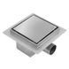 Трап для душа Rea Neo 12x12 nickel brushed REA-G6206