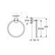 Полотенцедержатель Grohe QuickFix Start Cosmopolitan 41167000, Хром