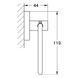 Держатель туалетной бумаги Grohe Essentials 40689001