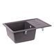 Кухонна мийка Lidz 620x435/200 GRF-13 (LIDZGRF13620435200), Графит