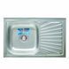 Кухонная мойка из нержавеющей стали Valeso декор 8050 R (0,7/160 мм), Decor