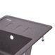Кухонна мийка Lidz 620x435/200 GRF-13 (LIDZGRF13620435200), Графит