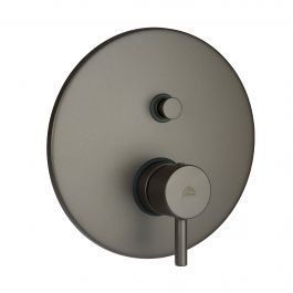 Смеситель для душа Paffoni Light mercury grey LIG015MG, Каппучино