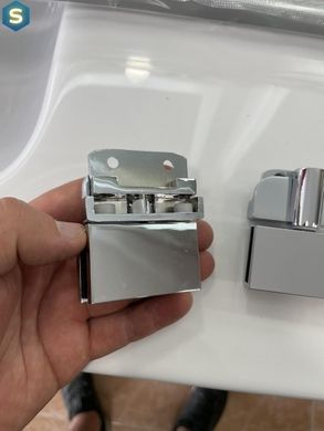 Душова кабіна Dusel A-515 120x80x190 шиншила, Хром, матовий, хром, 120x80