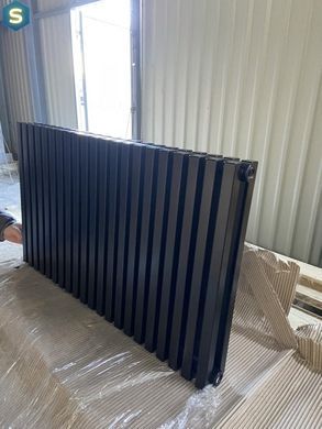 Дизайнерский радиатор трубчатый Betatherm Quantum 2 H-500 мм, L-845 мм с нижним подключением BQ 2050/21 9005M 88, Черный матовый