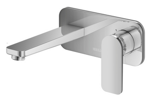 Смеситель для умывальника Kohlman Wexpo хром + Box скрытого монтажа QW185W, Хром