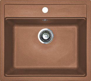 Кухонна мийка Adamant Step 565x500x190 terra-cotta 461223, Цемент матовий