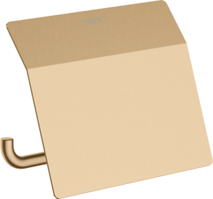 Тримач паперу закритий Hansgrohe AddStoris Brushed Bronze 41753140