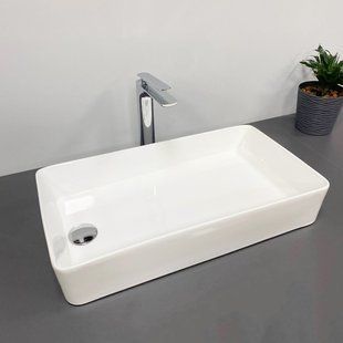 Умивальник (раковина) VBI VELLETRI M WHITE накладний, Білий