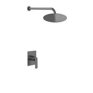 Душова система Kohlman Experience 30 graphite + BOX прихованого монтажу KPL-QW220EGR30, Графит