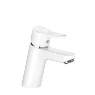 Смеситель для умывальника Kludi Pure&Easy 370289165, Белый