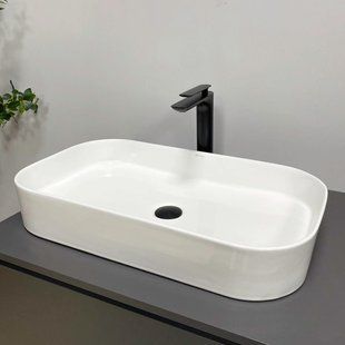Умывальник VBI Vestone 65 white накладний VBI-017002, Білий