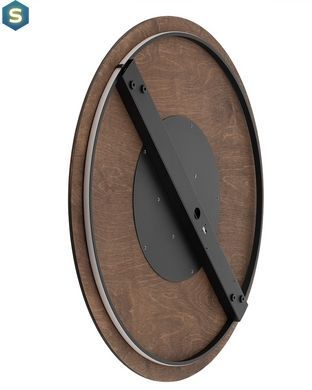 Светильник Nowodvorsk 11178 Ring Timber Led XXL 1x22W 3000K 400Lm IP20 Brown