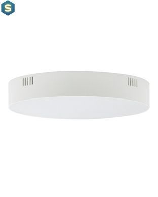 Потолочный светильник Nowodvorski 10412 Lid Round Led 1x25W 4000K 2100Lm IP20 Wh