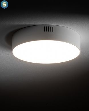 Потолочный светильник Nowodvorski 10412 Lid Round Led 1x25W 4000K 2100Lm IP20 Wh
