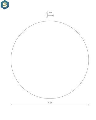 Светильник Nowodvorsk 11178 Ring Timber Led XXL 1x22W 3000K 400Lm IP20 Brown