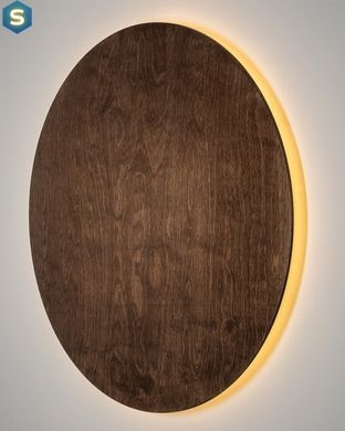 Светильник Nowodvorsk 11178 Ring Timber Led XXL 1x22W 3000K 400Lm IP20 Brown