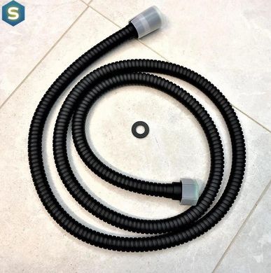 Набор для гигиенического душа со смесителем Dusel Gani Black 233989001, Черный маовый