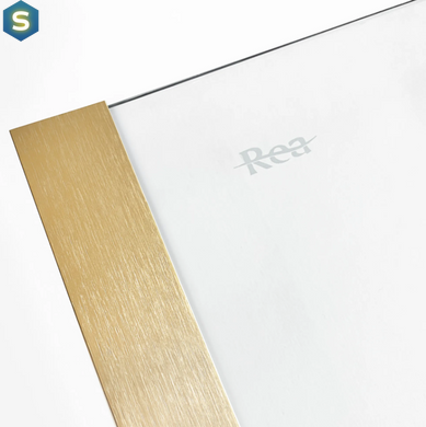 Душова кабіна Rea Montana 90x90 brashed gold REA-K6636, Золотий, Універсальна, золотий