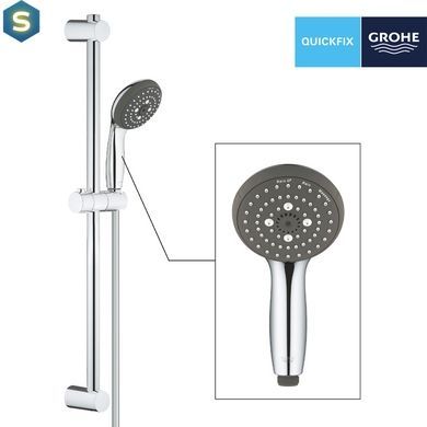 Душовий гарнітур Grohe QuickFix Vitalio Start 100 26032000, Хром