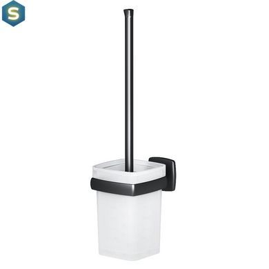 Йоршик для унітазу Am.Pm Gem black A9033422, Черный матовый