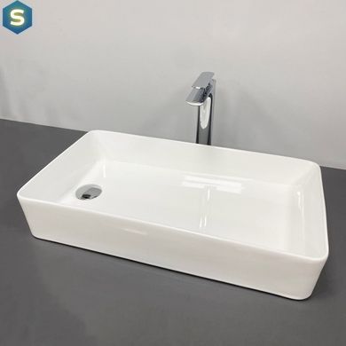 Умывальник (раковина) VBI VELLETRI M WHITE накладной, Белый