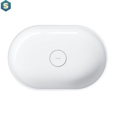 Умывальник Omnires Ovo 55x36 white OVOUNBP, Белый