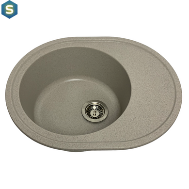 Кухонная мойка Adamant Vast 610x495x200 terra 100001496, Терра