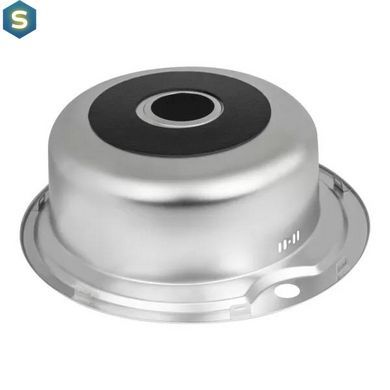 Кухонна мийка 510x180 мм + сифон Wezer 510(08) D&eacute;cor, Decor