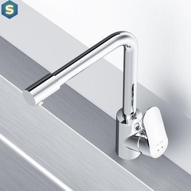 Смеситель для кухни на две воды Am.Pm Like L-излив хром F8005700, Хром