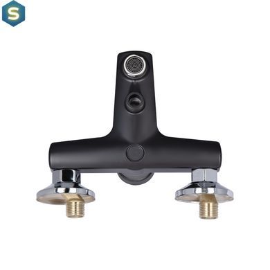 Змішувач для ванни Brinex 35B 006N, Черный матовый