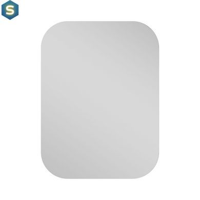 Зеркало Lidz Nicole 600х850 настенное прямоугольное с закругленными углами LD78NI6085