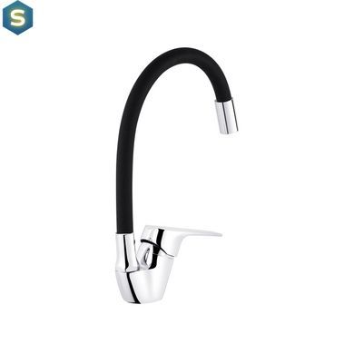 Смеситель для кухни Kroner KRM Odra - C032BLK CV021167, Черный матовый