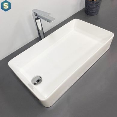 Умывальник (раковина) VBI VELLETRI M WHITE накладной, Белый