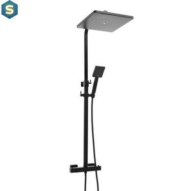 Душова система Yoka Cube 30 Black з термостатом BP.CUBE-THERM-30-BLK, Черный матовый