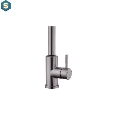Смеситель для кухни с выдвижным изливом Kroner KRP Edelstahl Klassisch - PVD03916 сенсорный, Графит