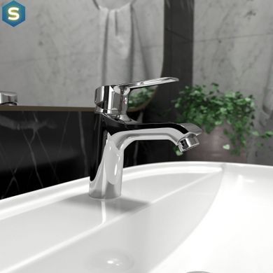 Змішувач для умивальника Koller Pool Twist 35 мм хром TW0200, Хром