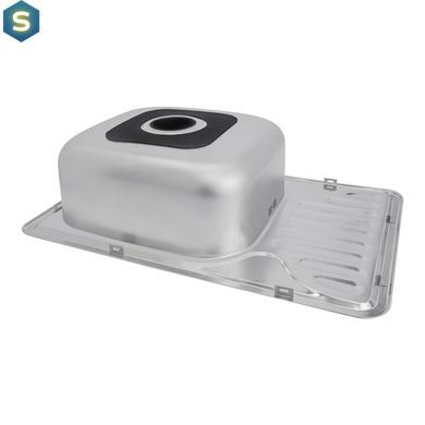 Кухонна мийка Lidz 6642 0,8 мм Micro Decor (LIDZ664208MICDEC), Decor