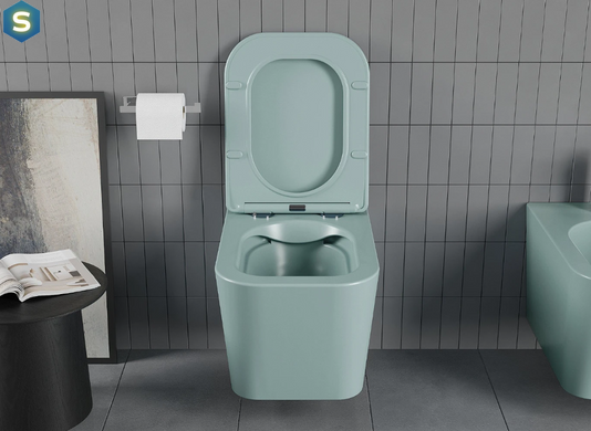 Подвесной унитаз Mexen Teo Green Matt MEX-30854048, Зелёный