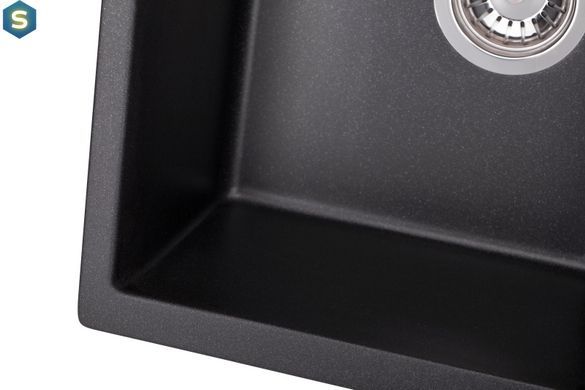 Кухонная мойка Granado Samora black shine 0901