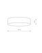 Потолочный светильник Nowodvorski 10412 Lid Round Led 1x25W 4000K 2100Lm IP20 Wh