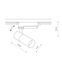 Трековый светильник Nowodvorski 10373 Profile Tinos Led 1x10W 3000K 950Lm IP20 Wh